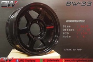 ล้อแม็กขอบ16 TE37 งานไทย แข็งแรง ประกันโครงสร้าง10 ปี มีให้กดเลือกหลายสี BW-33 8x16 6h139.7 ET+30 (ร