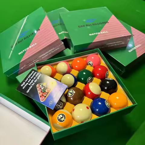 Advanced Transparent Resin Billiards - Diameter 2.25 inches, High Quality Enhanced Gaming Performanc