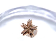 K10 純金櫻花耳環 日本製造