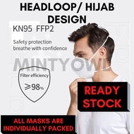 Hijab/Headloop 5 Ply KN95 Mask (30 pieces)