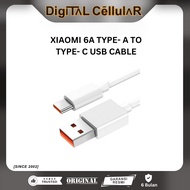 XIAOMI 6A TYPE a TO TYPE C CABLE USB 1M | 3A USB-A TO USB-C CABLE (1M)