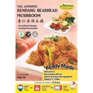 AHIMSA  Vegetarian Authentic Rendang Bearhead Mushroom 素仁当候头菇