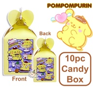 Yellow Pompompurin Candy Box 10 pieces for Gift Box Giveaway Bag