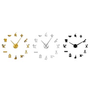 Dentist DIY Giant Wall Clock Dental Doctor Oversized Wall Clock Big Needle Mirror Dentist Office Dec