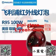 精品推薦！PHILIPS飛利浦紅外線理療燈100W美容烤燈家用遠紅外線取暖保溫燈