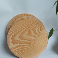 【檜木隔熱墊圓邊款】台灣檜木/茶壺杯墊/隔熱木墊