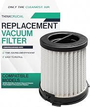Think Crucial High-Efficiency Replacement Filter Compatible with WORX WX030L Compact Vacuum Cleaner,