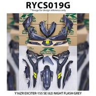 Rapido Cover Set Yamaha Y16ZR Exciter 155 SE (62) White Accessories Motor Y16 Y16ZR Exciter155 Night
