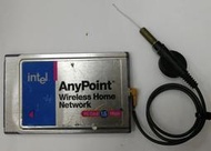 二手品  intel wireless AnyPont HOME 無線網線 1.6m PCMCIA卡/轉接卡