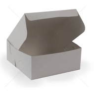 White Folding Box 14x14x5" 白色蛋糕盒 14X14X5寸