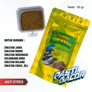 SUPER SIKATAN VOER HALUS UNTUK BURUNG SIKATAN JAWA BUBIK MUGIMAKI BELANG EMAS SELENDANG BIRU MAKIN G