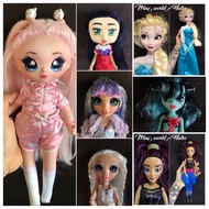 Genuine MH doll, full set. Monster high doll. Combo Elsa Disney descendants of rainbow accessories