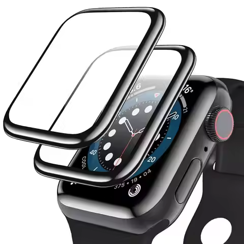 Screen Protector For Apple Watch series 10 46mm 42mm Accessories Soft Glass 9D HD Full Film iWatch 1