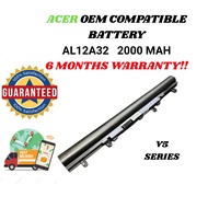 ACER ASPIRE (AL12A32) V5/E1/E5 SERIES COMPATIBLE BATTERY FOR V5-431/V5-471/V5-531/V5-571/V5-551/ES1-