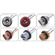 Car Tail Light Socket Adapter Bulb T10, T20, 1156,1157