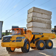 Radio Control Articulated Dump Truck 6WD Toy Construction Vehicle