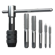 ชุดต๊าบเกลียว ชุดทำเกลียวใน 6 ชิ้น TAP WRENCH SET M3x0.5M4x0.7M5x0.8M6x1.0M8x1.25
