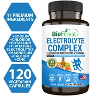 Biofinest Electrolyte Complex Supplement - Vitamin Calcium Magnesium Zinc Salt Fluid Balance Muscle 