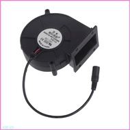 Ahead Bearing Barbecue Fan DC12V 5 5x2 1mm 5300R min Air Blower Fan 97x97x33mm for Electronic Produc