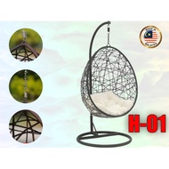New Outdoor Hanging Egg Swing Chair / EGG CHAIR With Cushion SIze XL