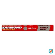 Diamond Aluminum Foil Heavy Duty 37.5 SQFT / 7.6m