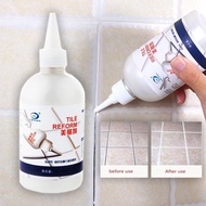 (WHITE) 280ML Floor Tiles Gap Epoxy Sealant Aide Repair Seam Filling Reform Wall Glue Ceramic Tile Floor Cleaner