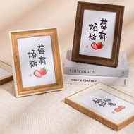 American Style Photo Frame Table Simple Creative 20cm 23cm 27cm A4 Art Photo Wall Hanging A3 Art Cal