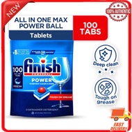Finish Dishwasher Detergent Tablet All In One Max 100 Tabs