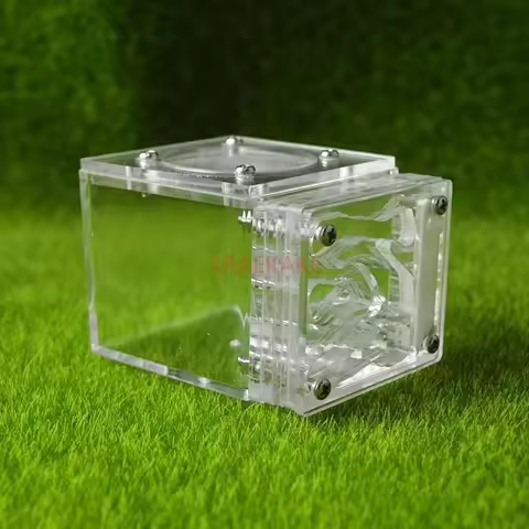 Acrylic Mini 3D Moisturizing Pet Ant Nest Castle Workshop Home Gift