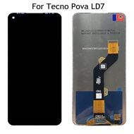 คุณภาพสูง XD 6.8 "สำหรับสัมผัสหน้าจอ LCD Tecno Pova อะไหล่ทดแทนประกอบหน้าจอดิจิตอล LD7จอ LD7j