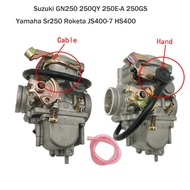 GN250 Carburetor For Suzuki GN 250 Carburador GN300 Dr250 Yamaha Sr250 Roketa Jianshe JS400-7 Hensim