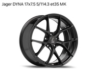ล้อแม็ก ขอบ17 LENSO Jager Dyna 17X7.5 5H114.3 ER+35 MK🇹🇭ราคาโปร1วง(ขายยกชุด4วง )✅แถมจุ๊บเหล็ก😍ล้อแท้
