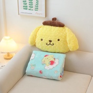 Cartoon Cartoon Pillow Blanket Doll Blanket Office Air Conditioner Nap Blanket Thickened Blanket Por