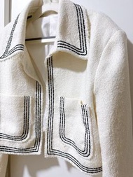 超靚小香風質感短身外套women’s cropped jacket outer 西裝外套Zara cos maje Sandro style