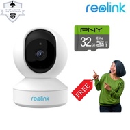Reolink E1 3MP Indoor Pan Tilt Security Camera | Two-Way Audio, Night Vision, Remote Viewing via App
