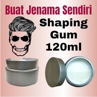 Borong Hair Shaping Gum 120ml(Buat Produk Jenama Sendiri)