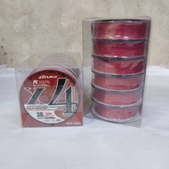 LINE, ASUKA BRAVO X4 PE LINE (MAROON RED) 100M