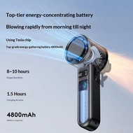 BRoses F83 Ice-Cooling Semiconductor Cooling High-Speed ​​USB Charging Outdoor Portable Handheld Fan