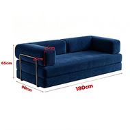 3 in 1 Sofa Bed furniture Folding Sofabed Integrated Dual-purpose Full Sponge Roll Pack Compressed F