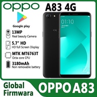 OPPO A83 Smartphone Global firmware 4G Android 7.1 Face ID 13.0MP MTK6763T Multi Languages 5.7" 3180