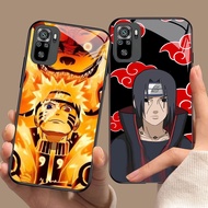 DK-35 Naruto Anime HD Glass Casing for Xiaomi Redmi Note 10 10S 10T 11 SE 11S poco M3 M4 M5S Pro