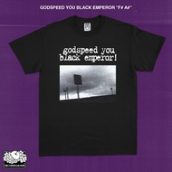 GODSPEED YOU BLACK EMPEROR Heavy weight 16s Plastisol Ink - band t-shirt