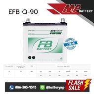 แบตเตอรี่รถยนต์ FB Battery EFB-Q90 ISS (D23L)