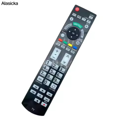 N2QAYB000715 Replacement Remote Control for Panasonic N2QAYB000715 for TX-L42ETW50 TX-P50VT50B TX-P5