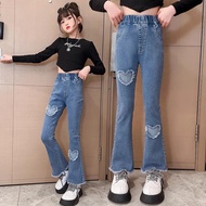 Girls Flared Jeans Girls Micro Flared Jeans