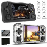 ANBERNIC RG35XX H Retro Handheld Game Console,3.5 Inch 64GB Card,5500+ Games