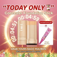 Ellen Ella Flawless Eraser Foundation Concealer Make Up Stick With Brush For MorenaWaterproof