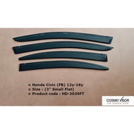 Honda Civic (FB) 12y-16y Door Visor / Window Vent Visor Deflectors