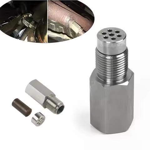 1pcs O2 Oxygen Sensor Adapter Mini Catalytic Converter Spacer for Car Check Engine Light Fix