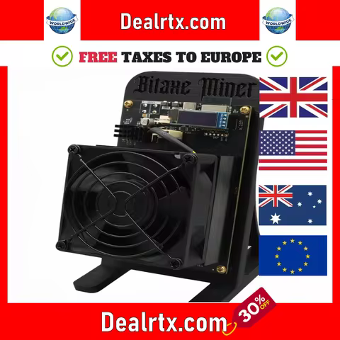 NEW 2025 Latest Bitaxe Supra Hex 702 4.2Th/s Bitcoin Miner Low power consumption silent home Miner